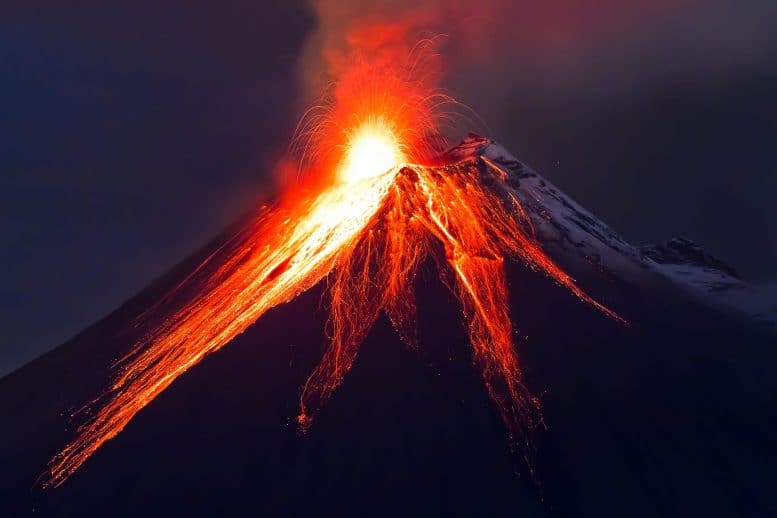 Tungurahua Vulcano