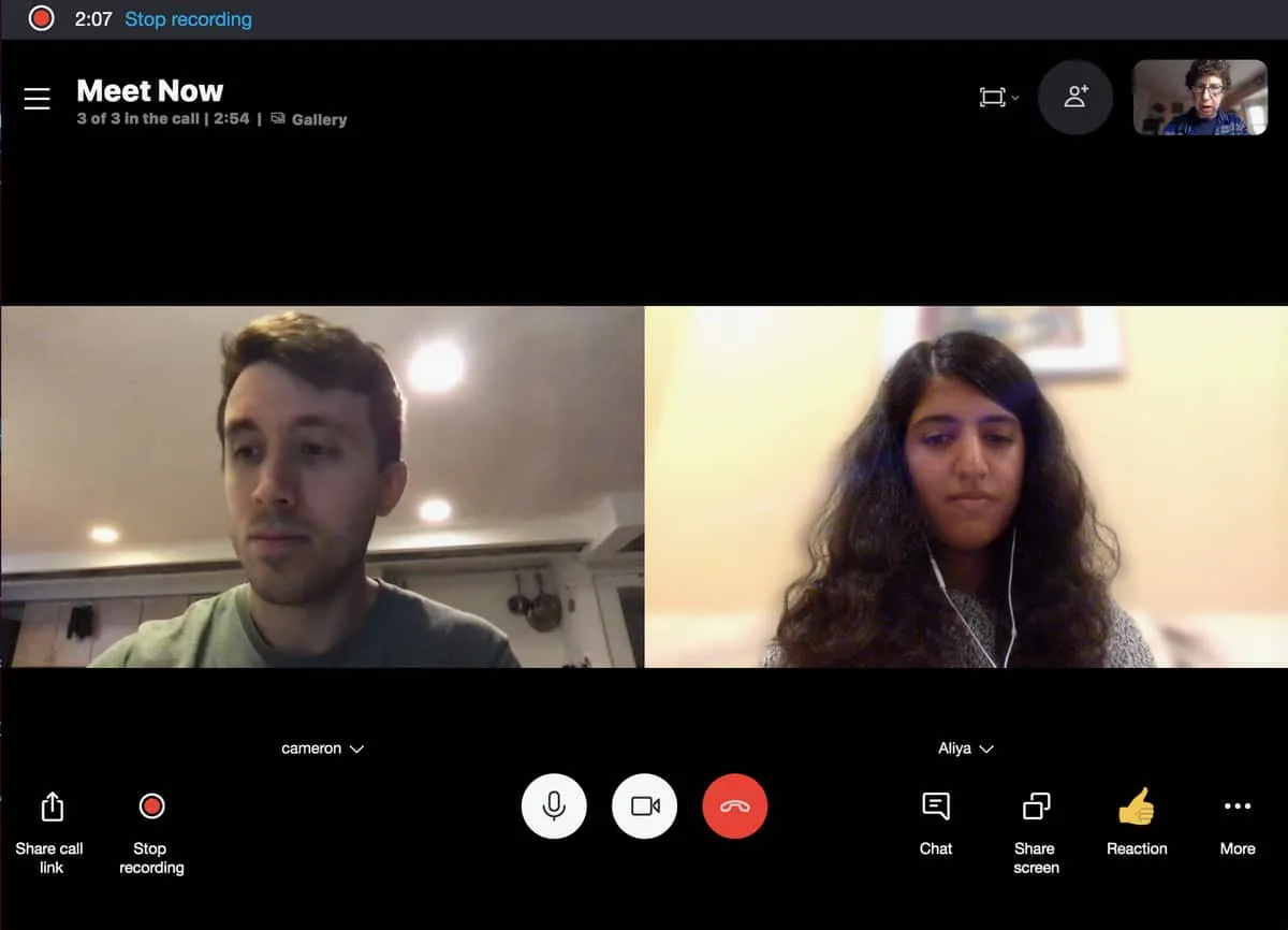 Skype meet Now
