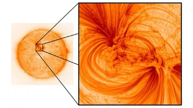 foto sole nasa