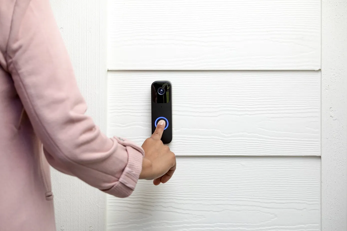 Blink Video Doorbell Audio bidirezionale video HD notifiche del campanello e di movimento nell app con integrazione Alexa